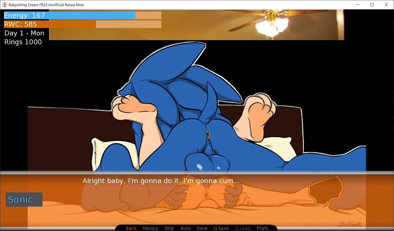 BabySitting Cream FuzzyBunny-Mod Ren'py Port screenshot 2