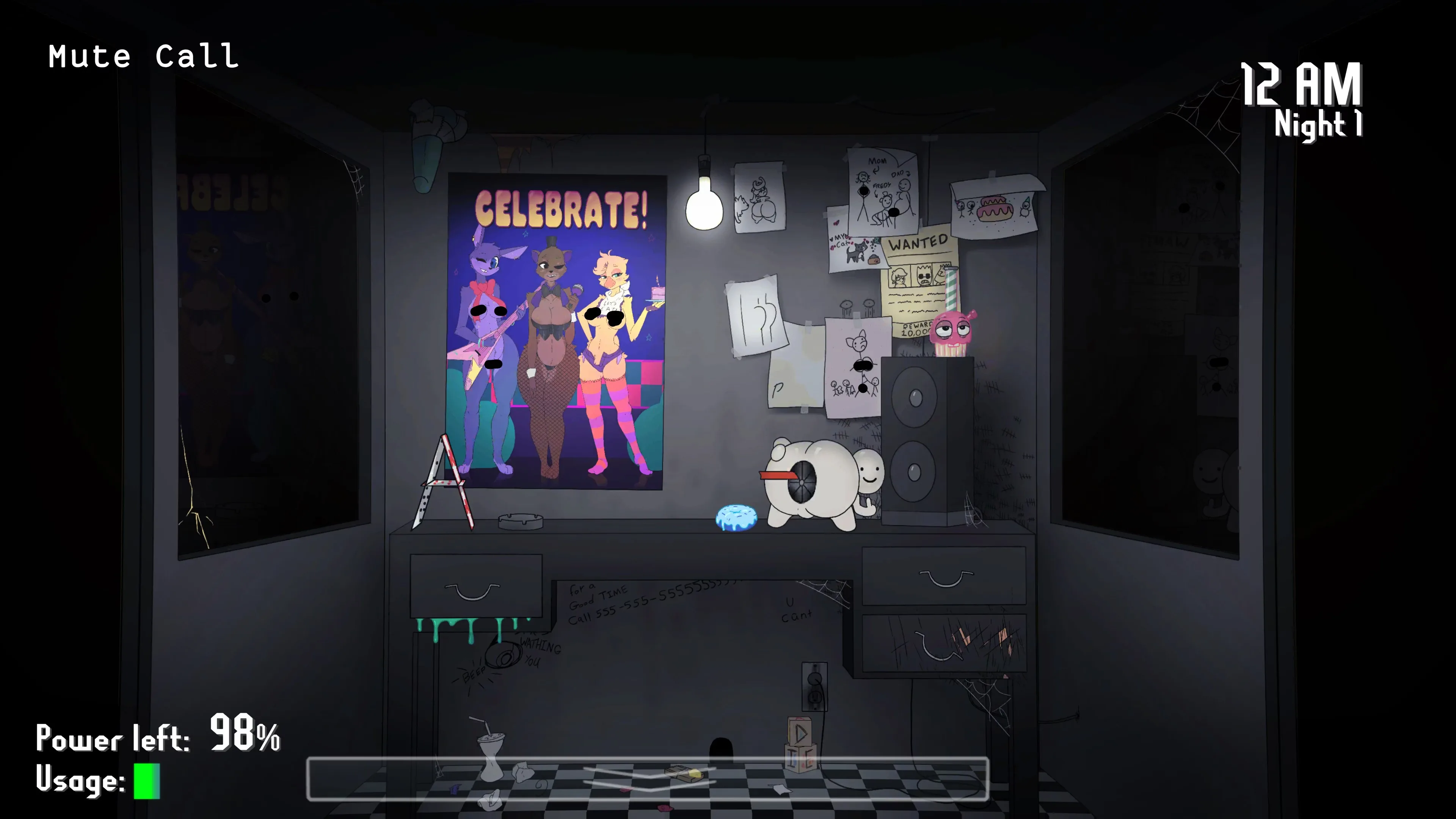 Five Nights at FuzzBoob's screenshot 1
